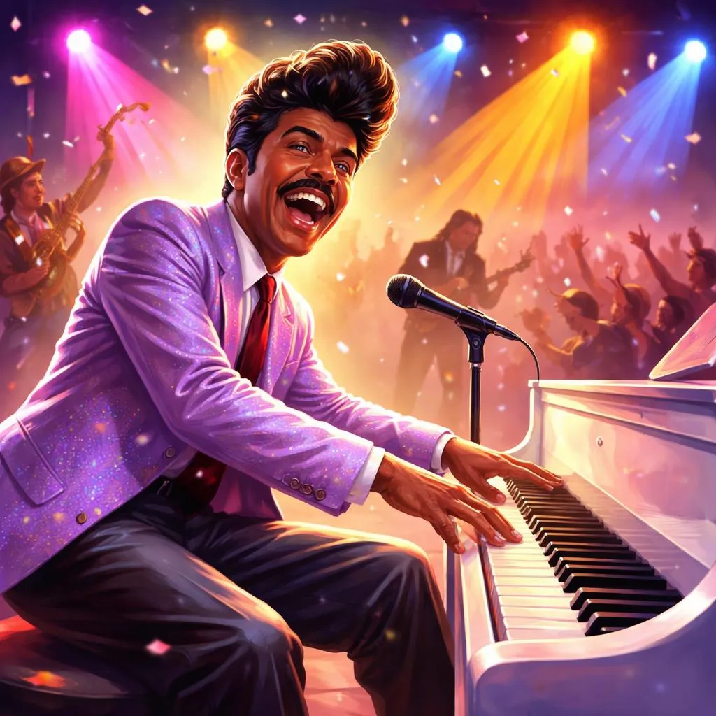 Why Did a Flamboyant Pianist Shout "A-Wop-Bop-A-Loo-Bop"? Celebrity Story: Little Richard