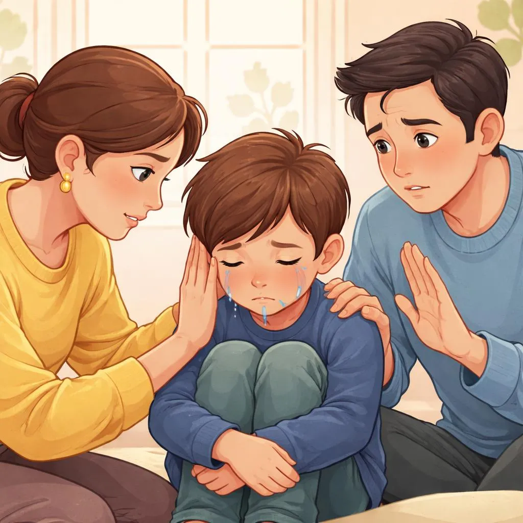 ¿Por qué los adultos dicen “No llores” o “Sin lágrimas” cuando nos sentimos tristes?