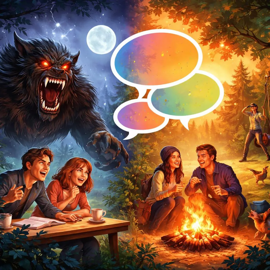 Why Do “beast to, wild to” Create Different Feelings in English Stories and Daily Conversations?