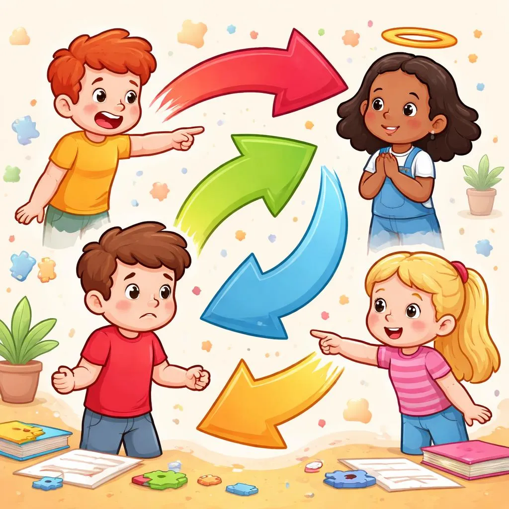Why Do blame, blameless, blaming, blamed Change Roles Across English Word Forms for Young Learners?
