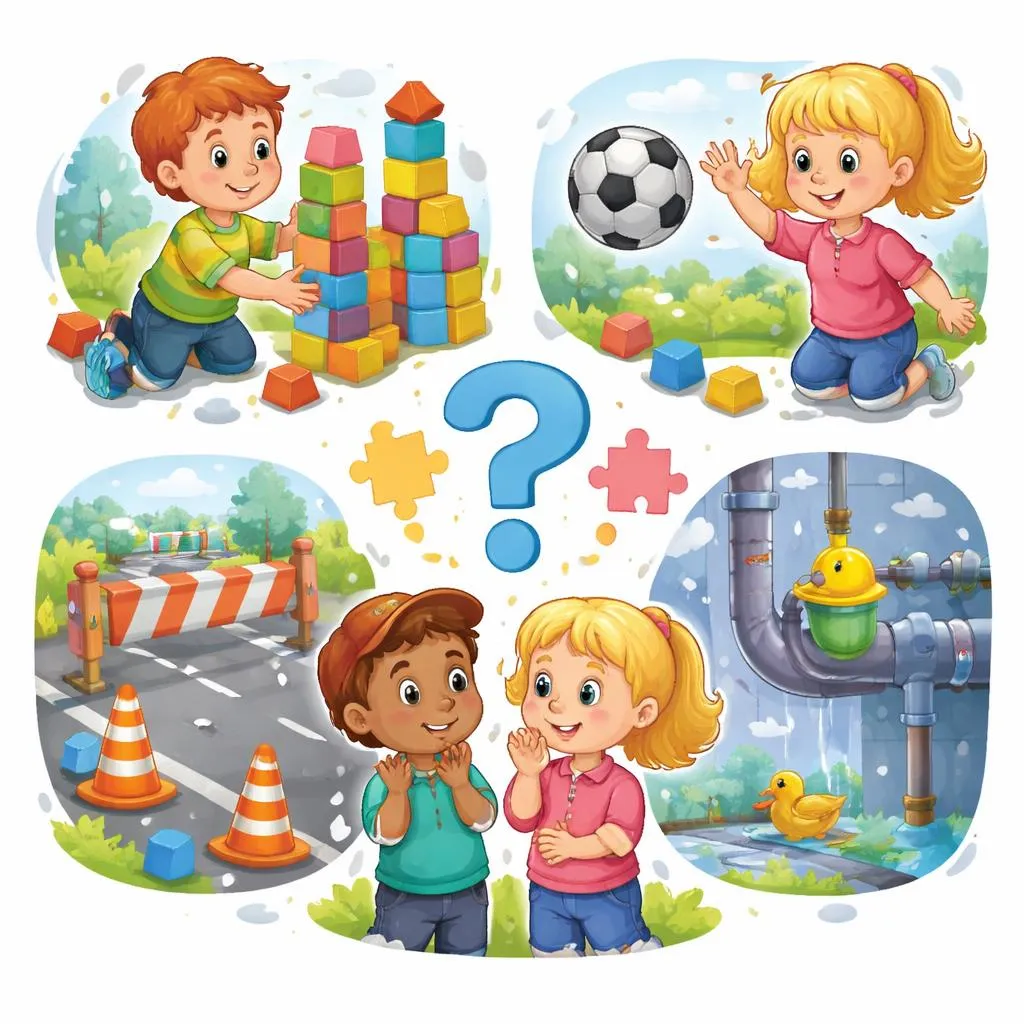 Why Do block, blocker, blocking, blockage Show Different Meanings Across English Word Forms for Children?