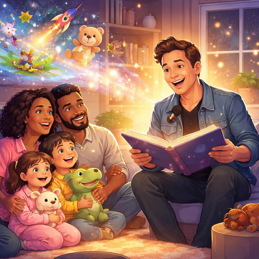 सेलिब्रिटी बच्चों की कहानियाँ क्यों पढ़ते हैं और परिवार उनका आनंद कैसे ले सकते हैं?