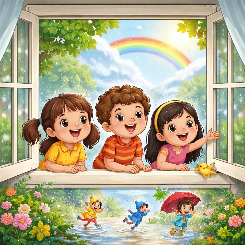 Why Do Children Love "Rain Rain Go Away Come Again Another Day" So Much?