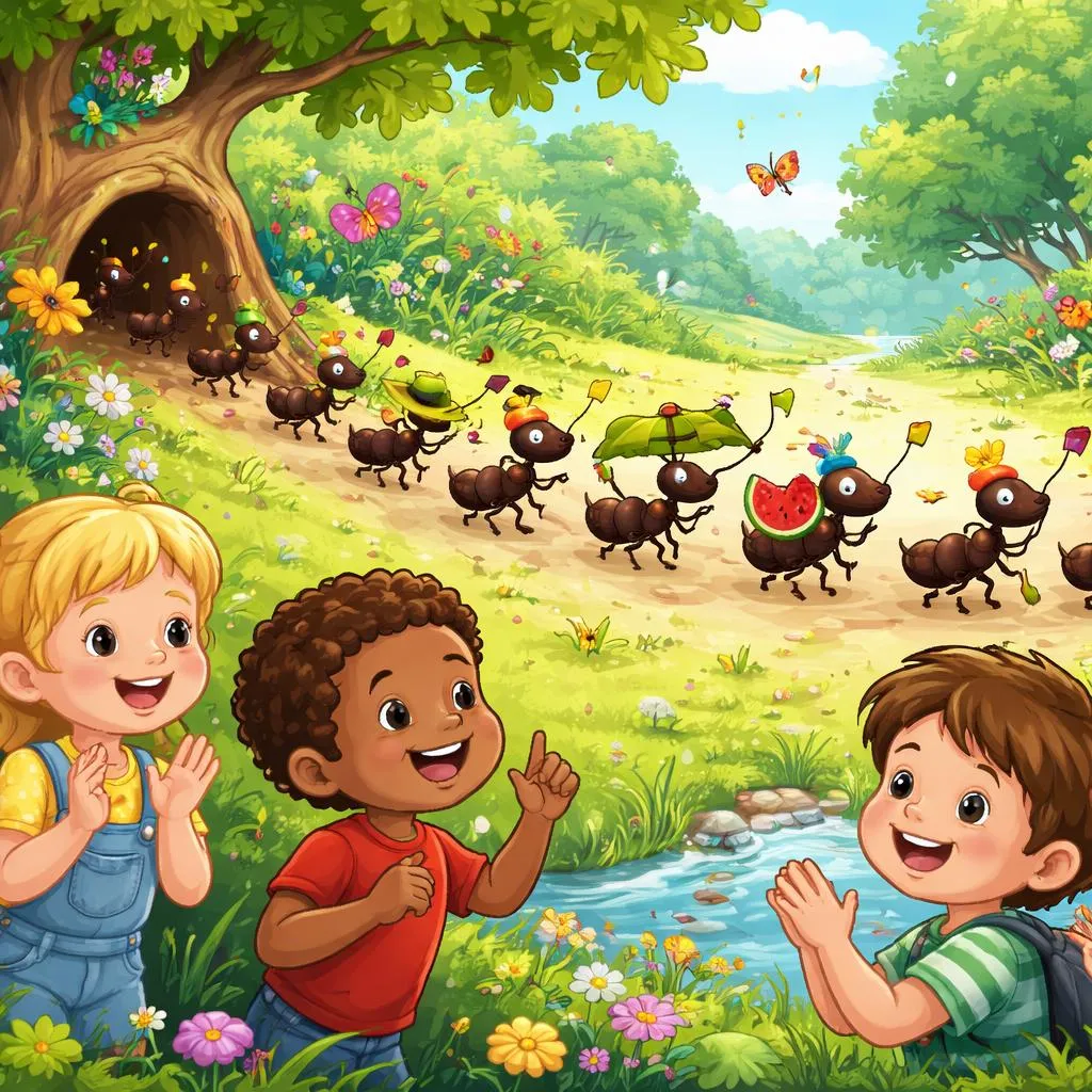 Почему дети так любят песню «Муравьи маршируют по одному»?