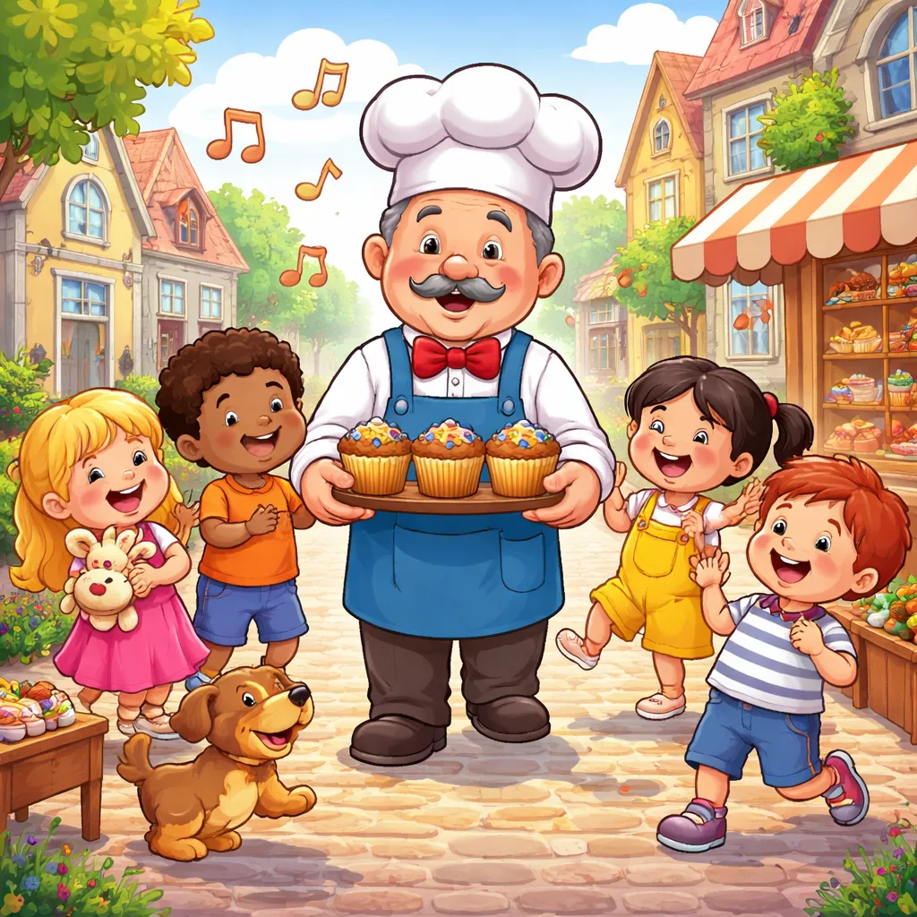 孩子们为什么如此喜爱英文儿歌：《卖松饼的人》？