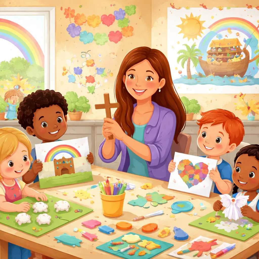 Why Do Children's Bible Stories and Crafts Create Lasting Faith Connections?