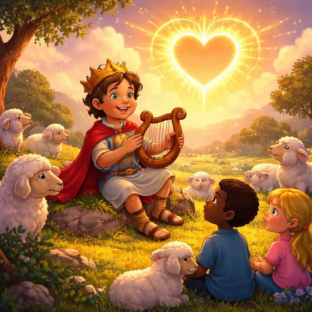 ¿Por qué las historias bíblicas infantiles del rey David nos muestran un corazón según Dios?