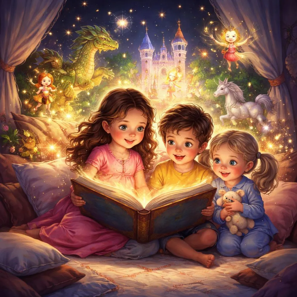 Why Do Children's Fairy Tale Stories Still Captivate Young Readers?