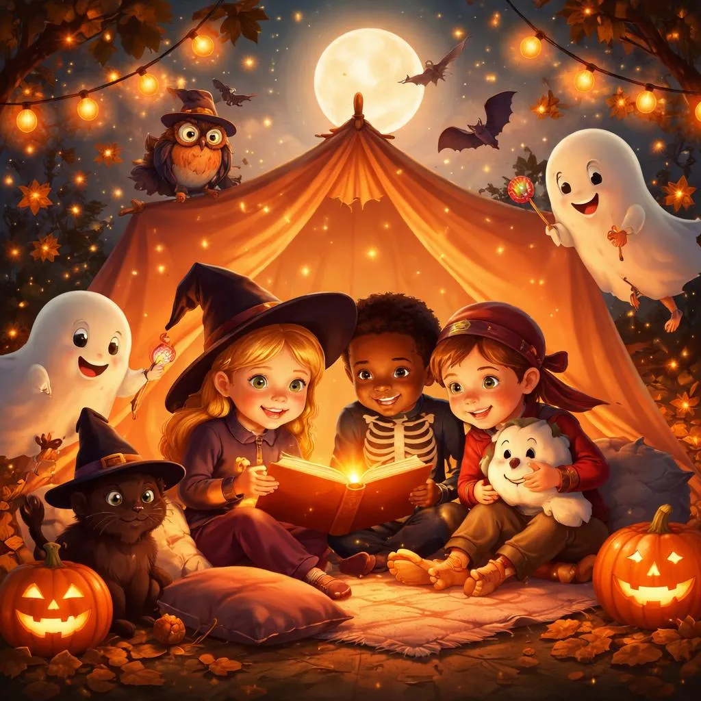 为什么儿童万圣节故事让节日充满魔力，却不会过于吓人？