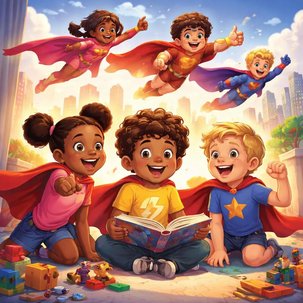 Why Do Children's Stories About Superheroes Inspire Young Readers?