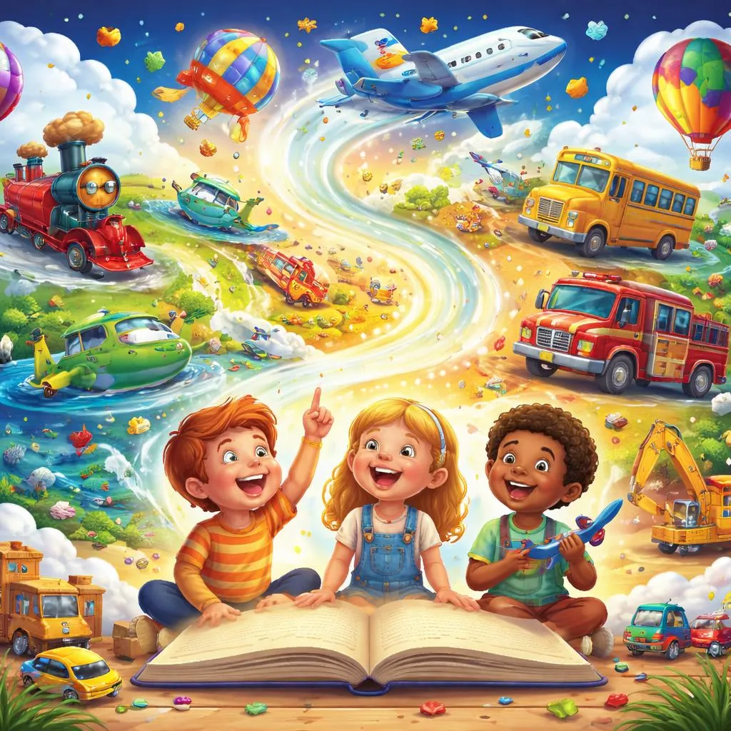 Why Do Children's Story Books About Transport Capture Imaginations So Fully?