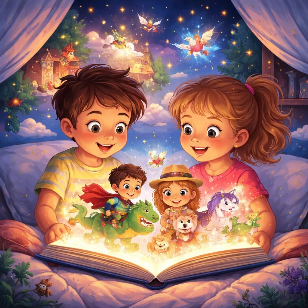 Why Do Children's Story Books With Their Names Create Magical Reading Experiences?