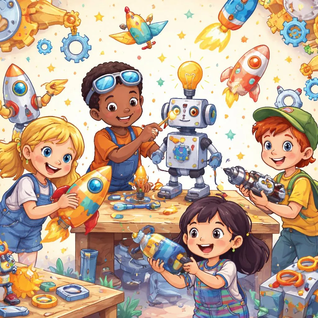 Why Do “Invent, Invention, Inventor, Inventive” Make Every Child a Creator?