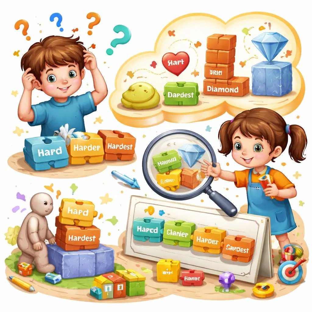 Mengapa Anak-Anak Mencampuradukkan Hard, Hardness, Harder, Hardest, Dan Hardening Dan Bagaimana Cara Memperbaikinya?
