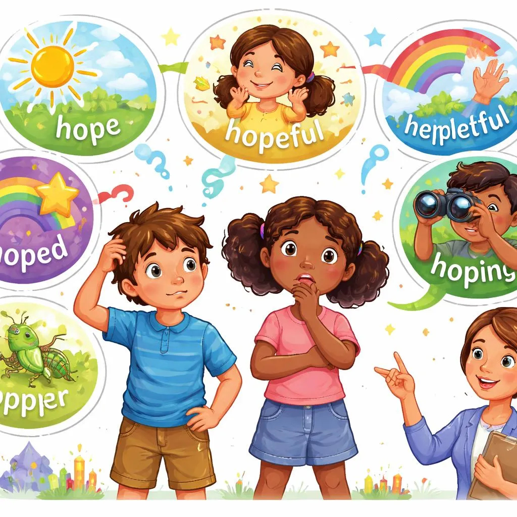 Mengapa Anak-Anak Mencampuradukkan Hope, Hopeful, Hopefully, Hoped, Hoping, Dan Hopper Dan Bagaimana Cara Memperbaikinya?