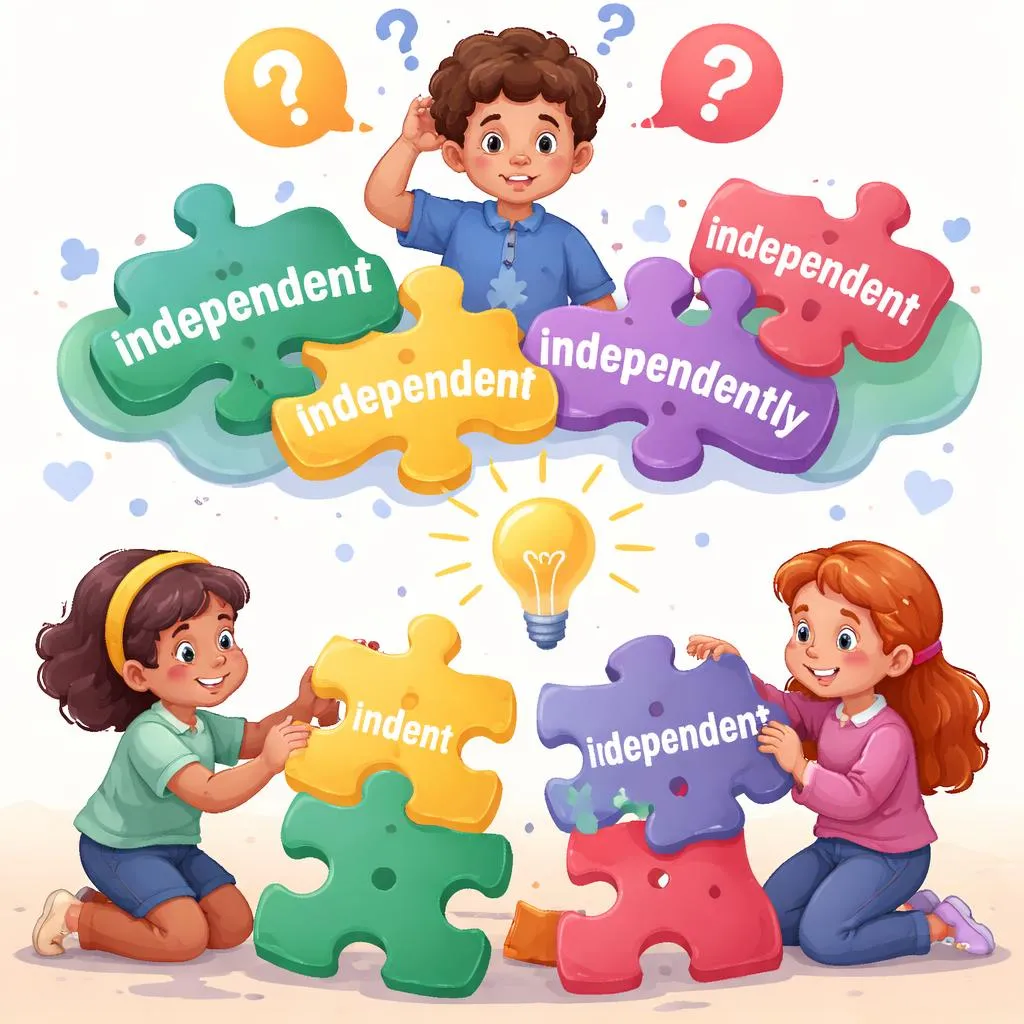 Why Do Kids Mix Up Independence Independent Independently And Independence And How To Fix It?