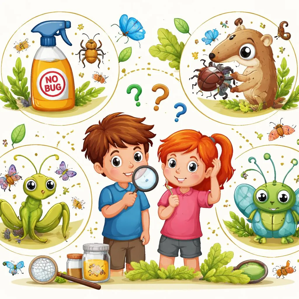Pourquoi les enfants confondent insecte, insecticide, insectivore et insectoïde et comment y remédier ?