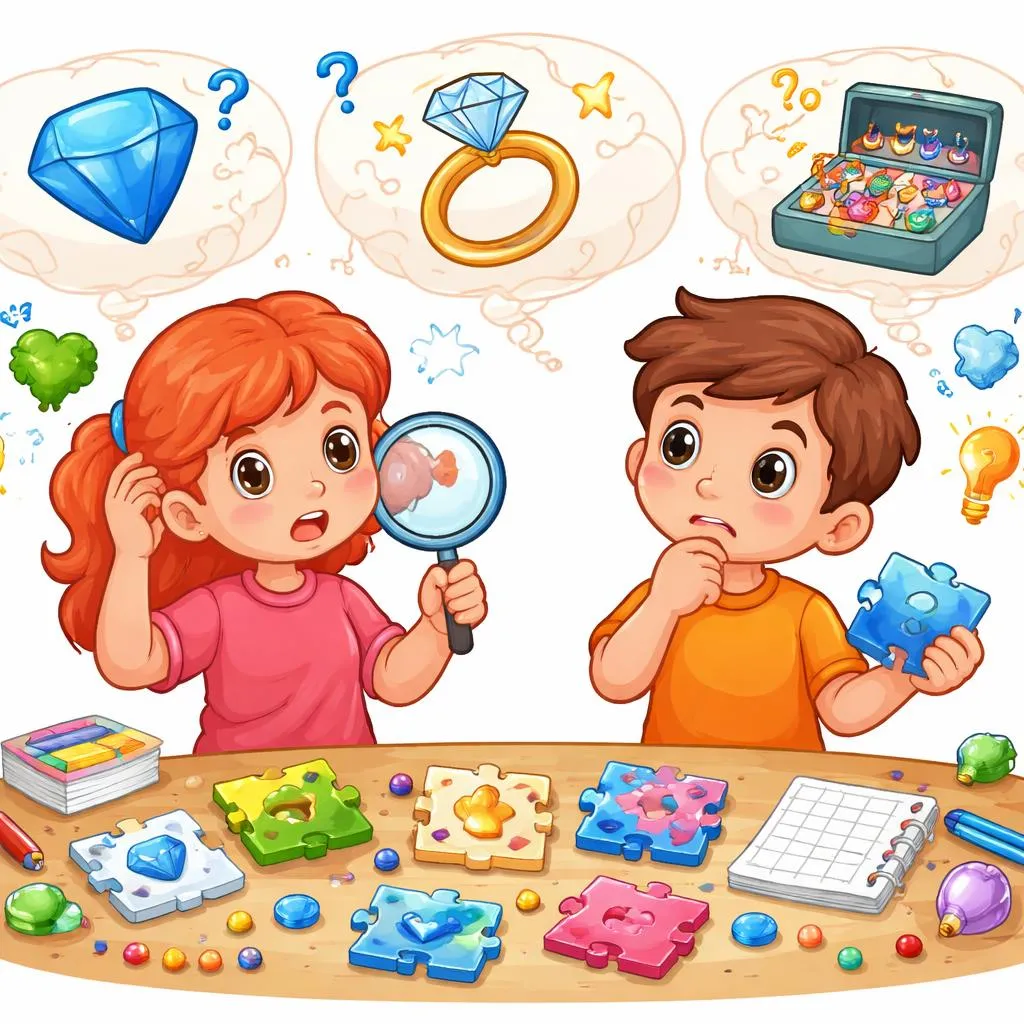 Pourquoi les enfants confondent-ils bijou, orné de bijoux, bijoutier et bijoux et comment y remédier ?
