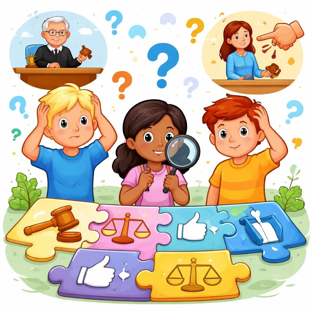 Pourquoi les enfants confondent-ils « judge », « judgment », « judging » et « judged » et comment y remédier ?