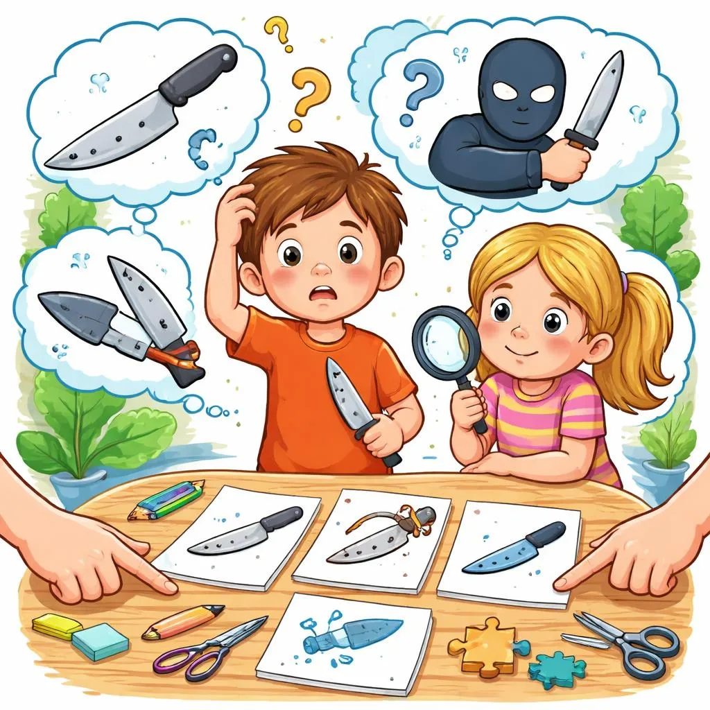 Pourquoi les enfants confondent-ils "knife", "knifing", "knifelike" et "knifepoint" et comment y remédier ?