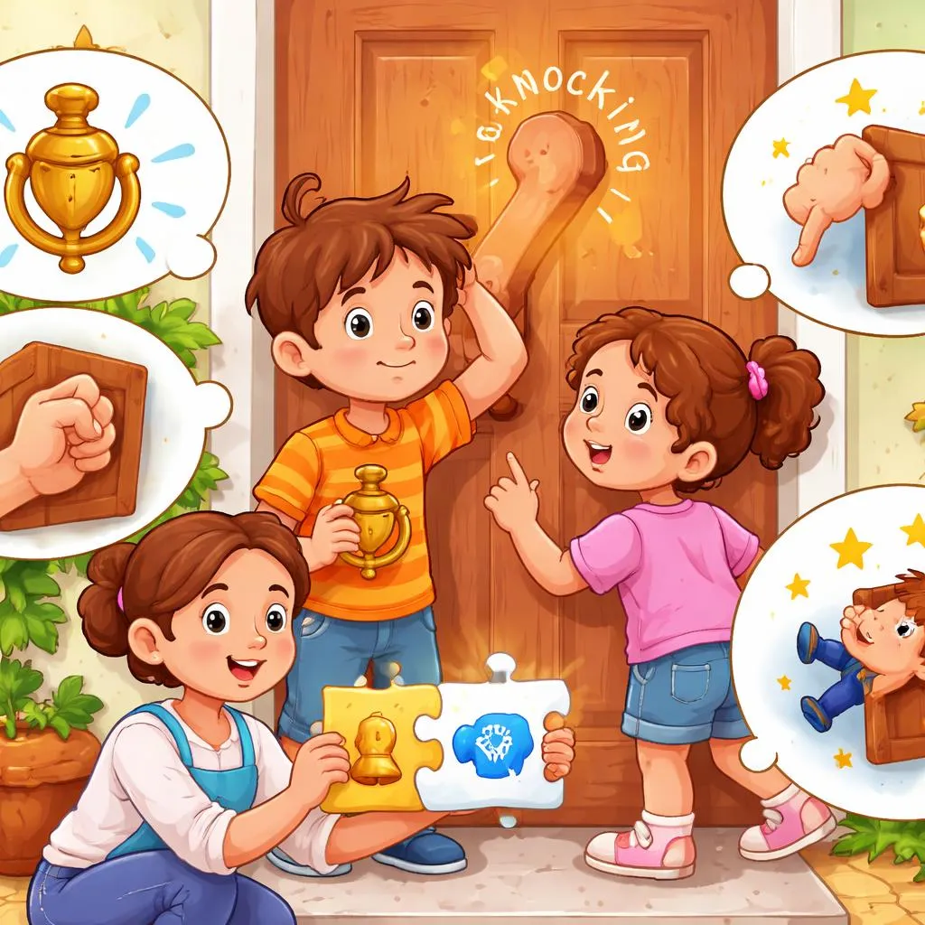 Pourquoi les enfants confondent-ils « Knock Knocker Knocking » et « Knocked » et comment y remédier ?