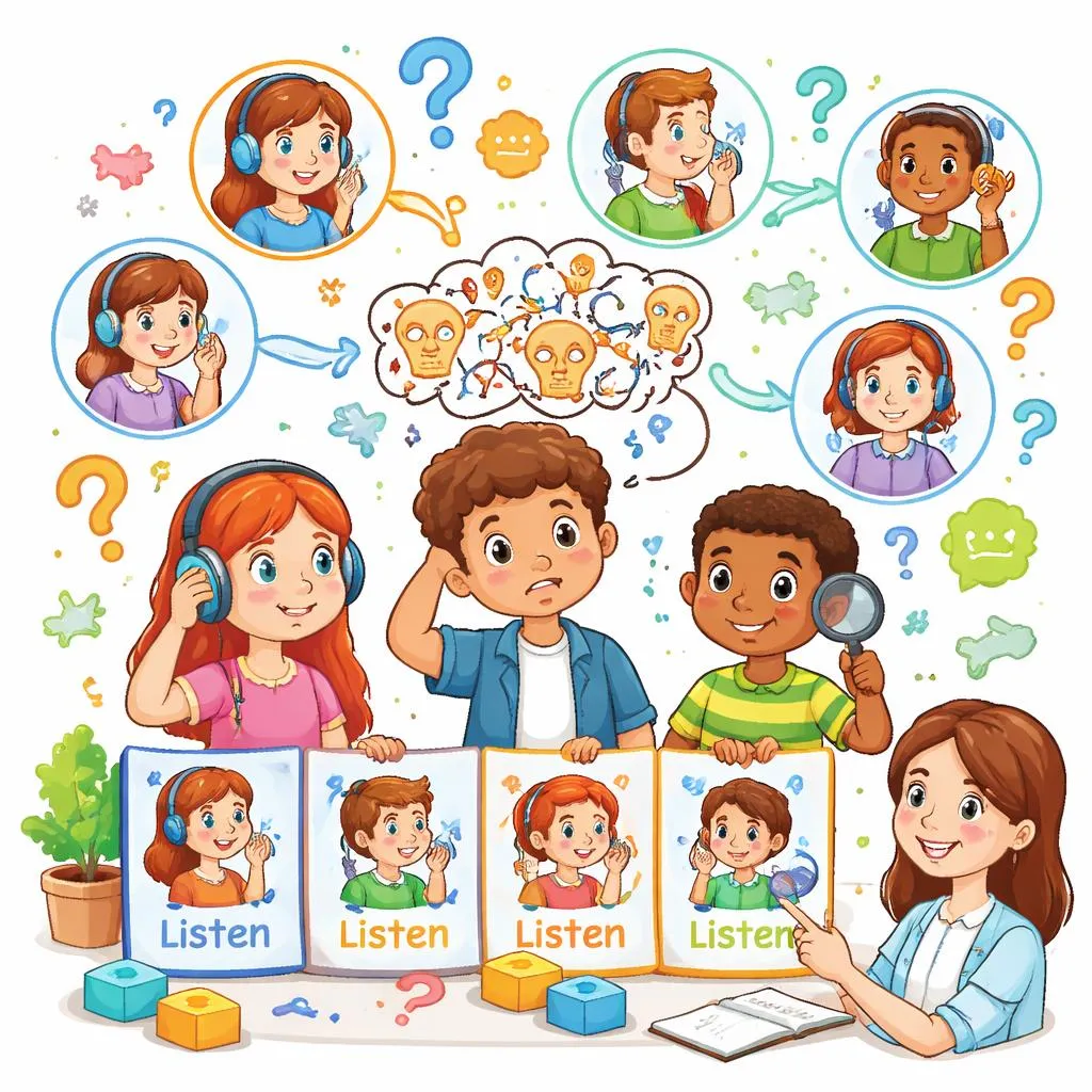 Mengapa Anak-Anak Mencampuradukkan Listen, Listening, Listened, Listens, dan Listener dan Bagaimana Cara Memperbaikinya?