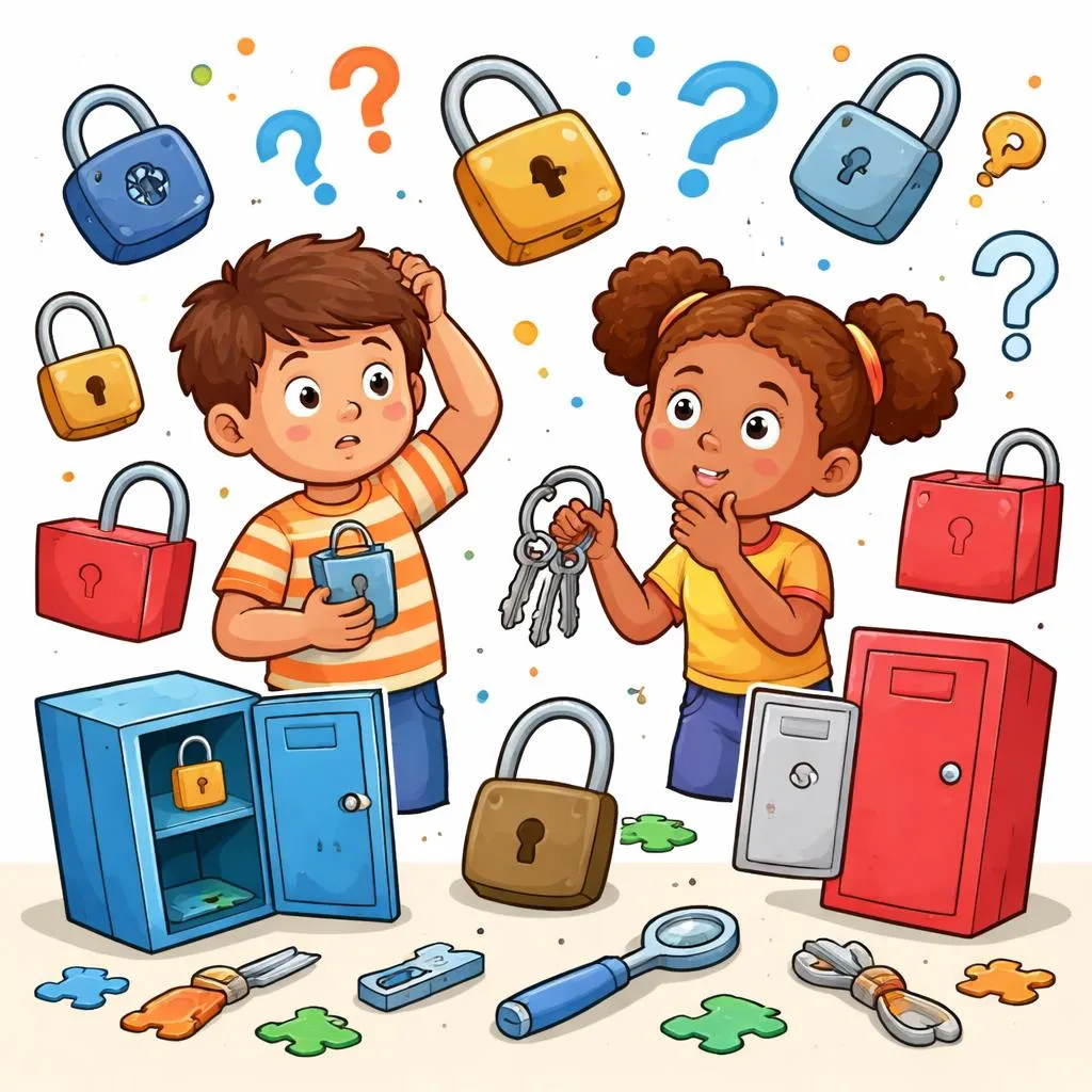 Mengapa Anak-Anak Salah Menggunakan Kata 'Lock', 'Locking', 'Locked', 'Locks', dan 'Locker' dan Bagaimana Cara Memperbaikinya?