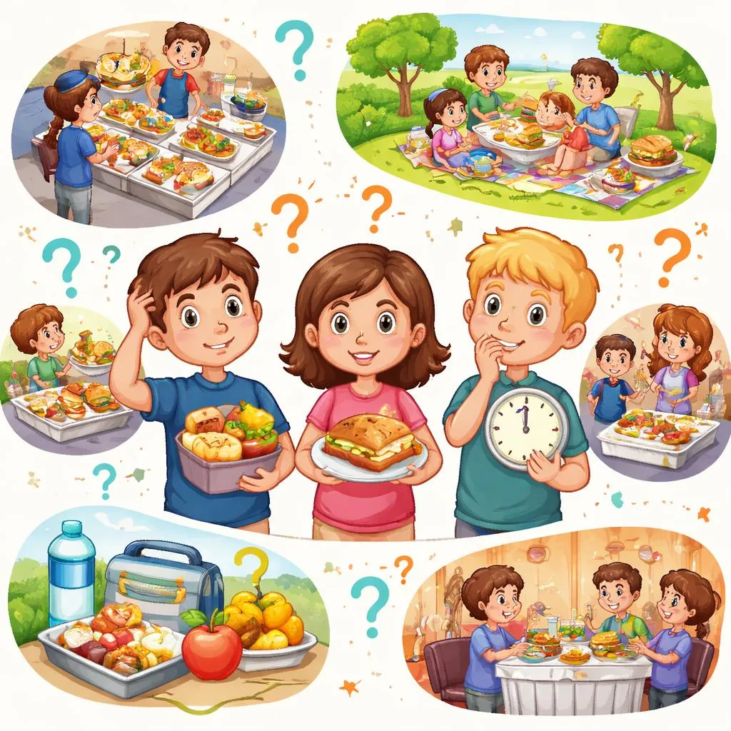 ¿Por qué los niños confunden almuerzo, banquete, almorzando y almorzó y cómo solucionarlo?