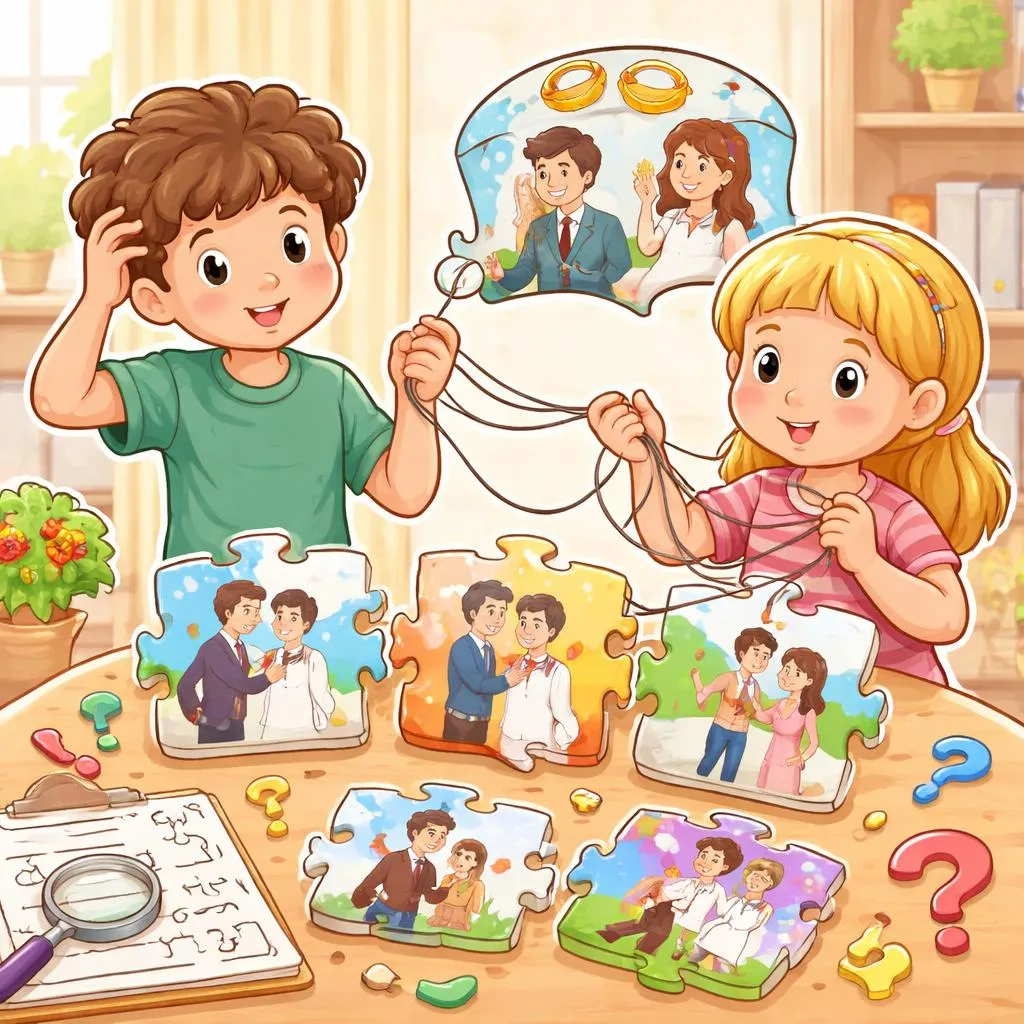 Why Do Kids Mix Up Marry Marriage Married And Marrying And How To Fix It?