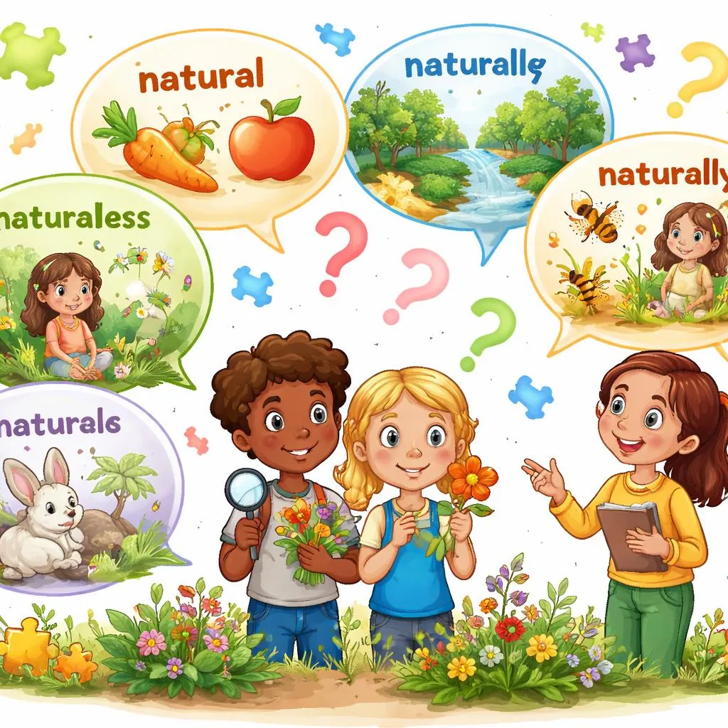 Why Do Kids Mix Up Natural Naturally Naturalness Naturals And Natured And How To Fix It?