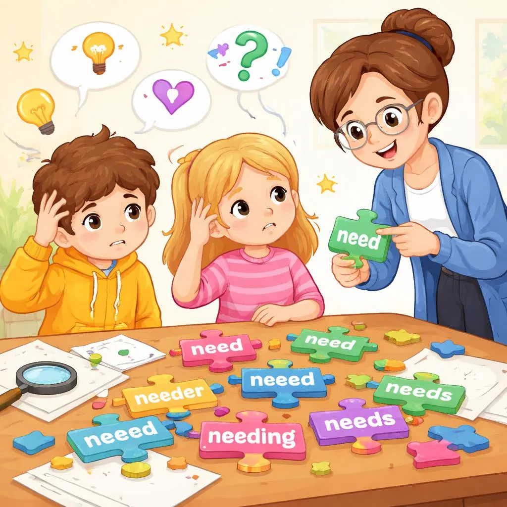 Why Do Kids Mix Up Need Needing Needed Needs And Needer And How To Fix It?