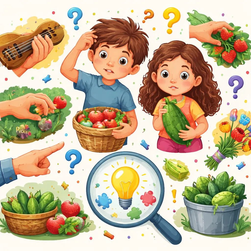 ছোট্ট শিশুরা কেন pick, picking, picked, picks এবং picker নিয়ে গুলিয়ে ফেলে এবং কীভাবে তা ঠিক করা যায়?