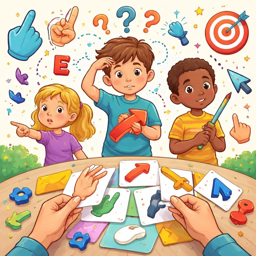 為什麼孩子會混淆 point, pointing, pointed, points 和 pointer，以及如何解決？