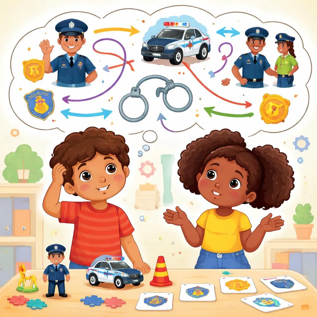 為什麼孩子會混淆 Police Policing Policed Police Officer 和 Policing,以及如何解決?