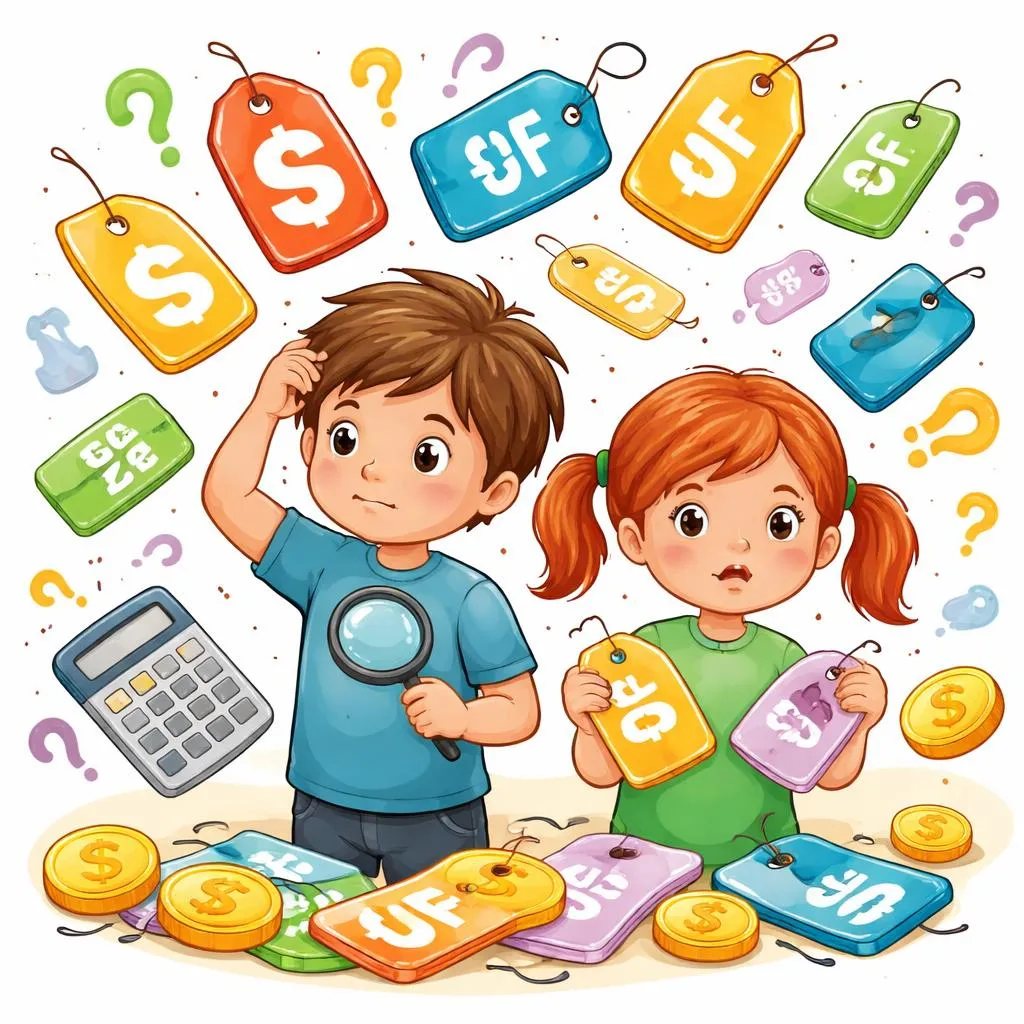 為什麼孩子會混淆 price pricing priced prices 和 pricer,以及如何解決?