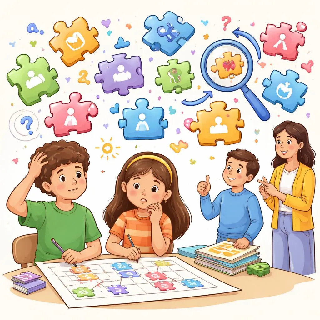 為什麼孩子會混淆「關聯」家族的詞彙，以及如何糾正？