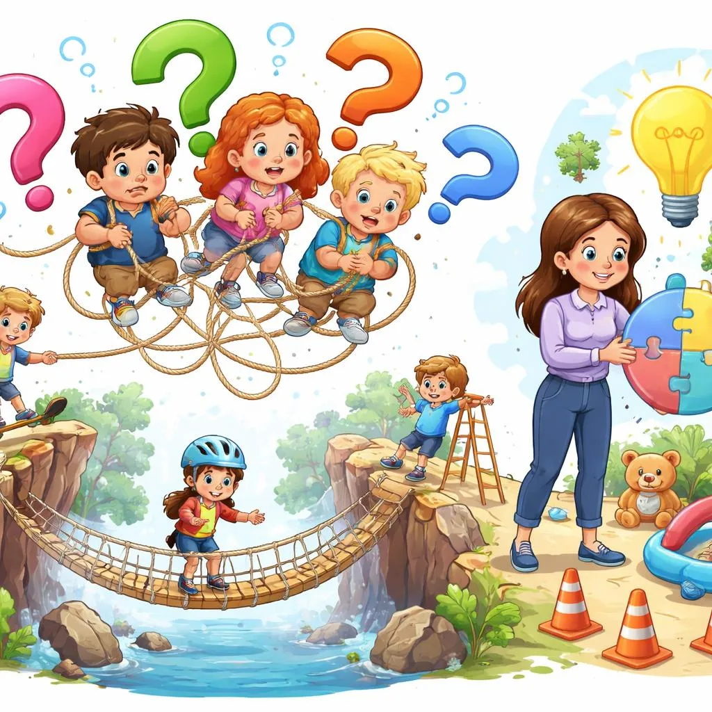 لماذا يخلط الأطفال بين المخاطرة والمخاطرة والمخاطرة والمخاطر والمخاطر وكيفية إصلاح ذلك؟