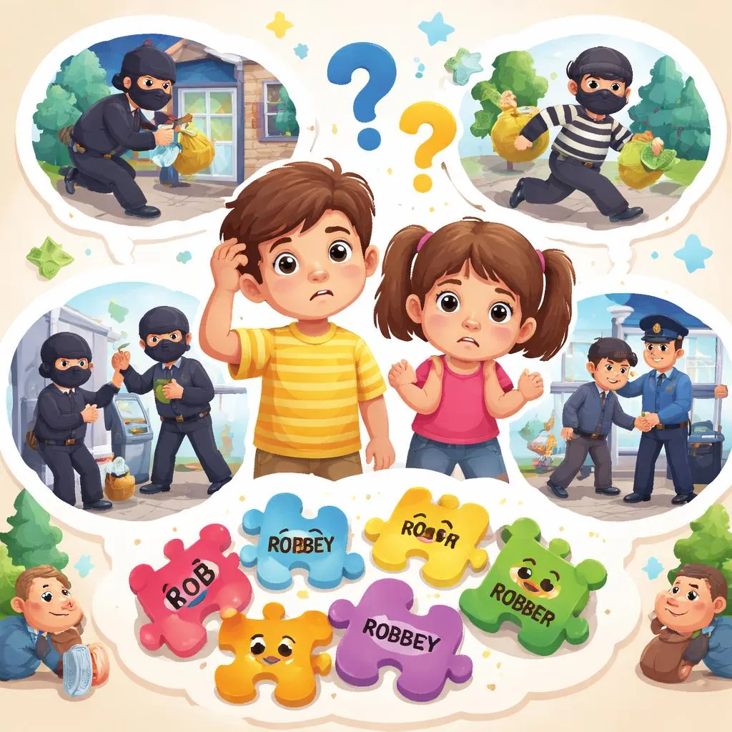 لماذا يخلط الأطفال بين سرق وسرقة وسارق وسارقين وكيفية إصلاح ذلك؟