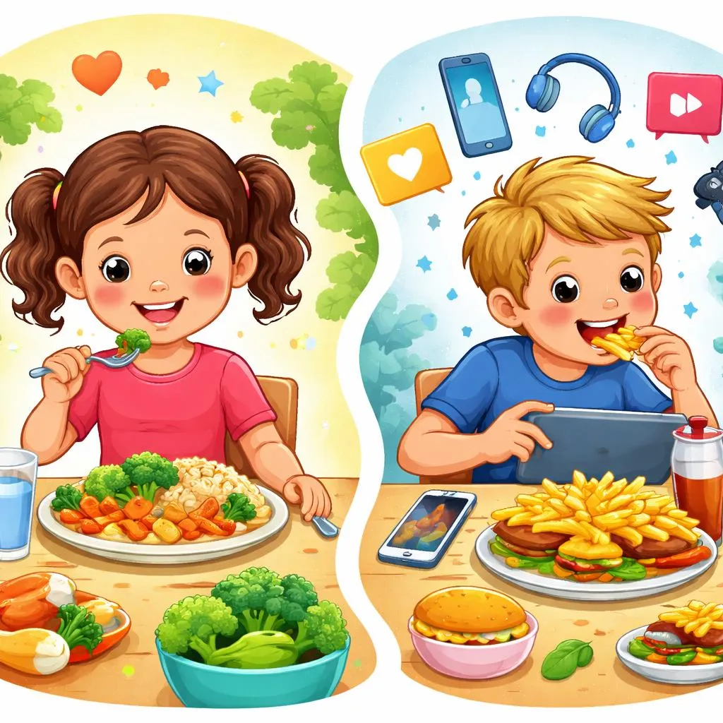 Why Do Kids Need To Know When Eating To Is Different From Consuming To At Mealtime?