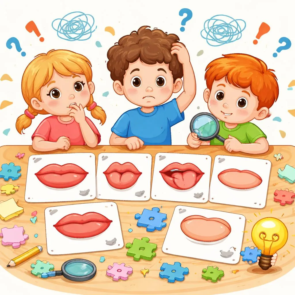 Pourquoi les enfants confondent souvent « lip », « lipped », « lipping » et « lipless » et comment y remédier ?