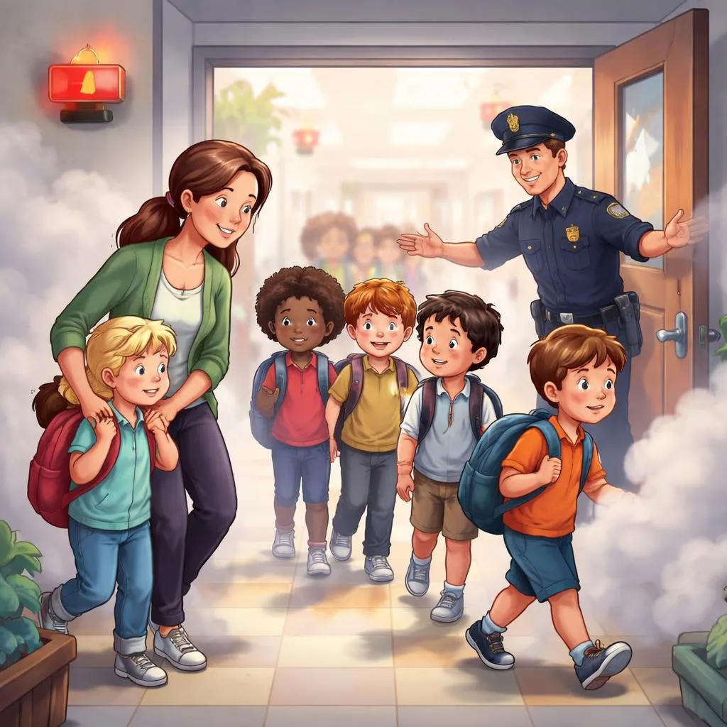 Why Do Kids Often Need Saving To Instead Of Rescuing To During School Emergency Drills?