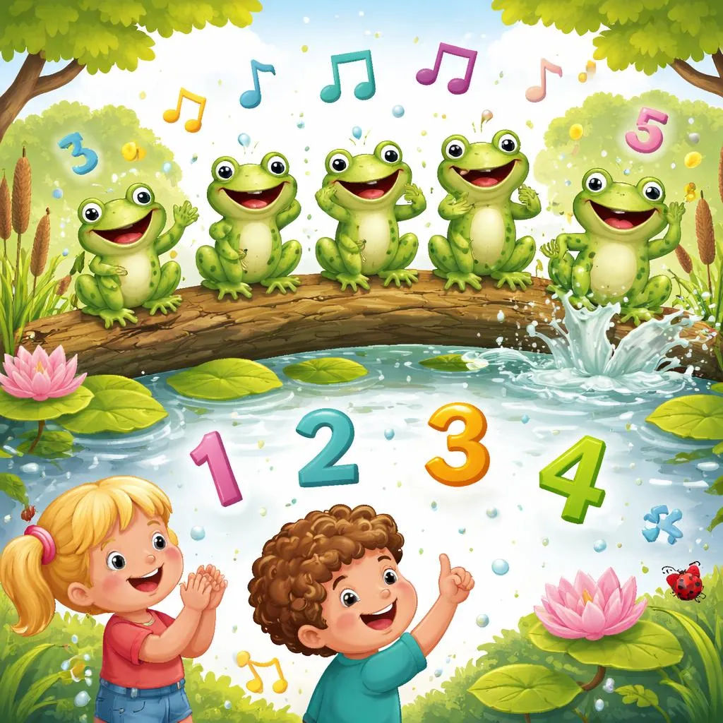 Mengapa Lirik Lagu "Speckled Frog" Membuat Belajar Berhitung Begitu Menyenangkan?