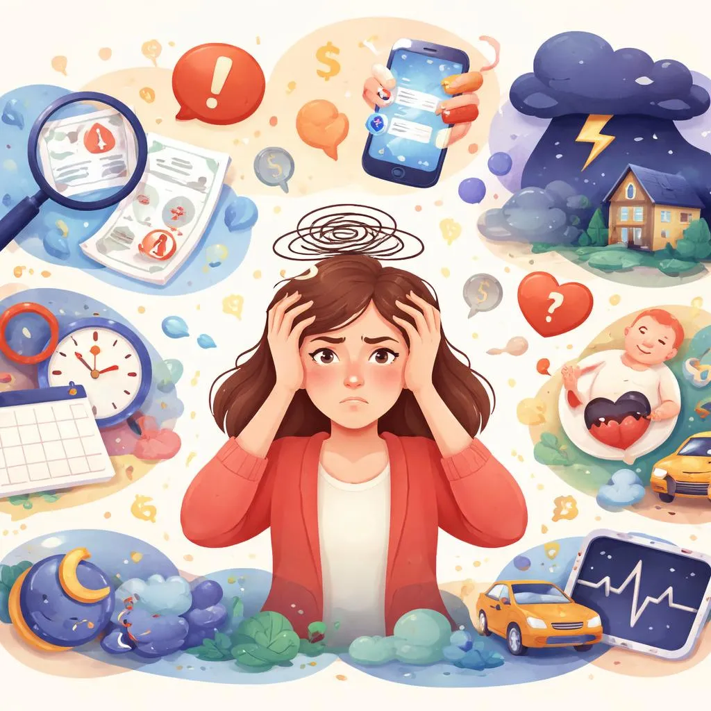 Pourquoi vous inquiétez-vous, quand vous vous sentez inquiet, quel est un signe inquiétant et qu'est-ce qui est inquiétant ?