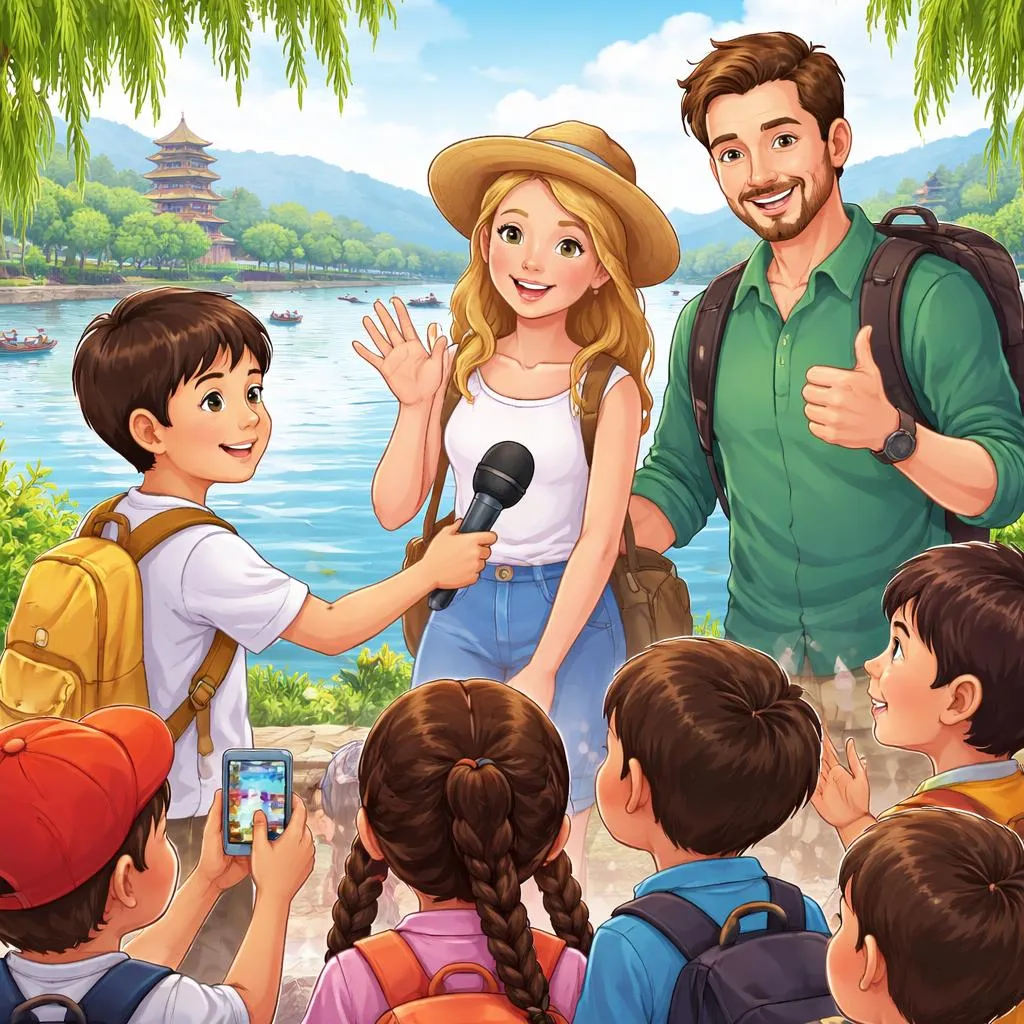 Mengapa 'Anak Laki-Laki Berusia 10 Tahun Wawancara Turis Asing dalam Bahasa Inggris di Danau Barat' Menginspirasi Begitu Banyak Anak?