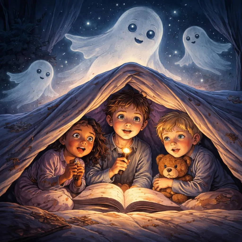 Por que uma história de fantasmas infantil cria memórias tão duradouras?