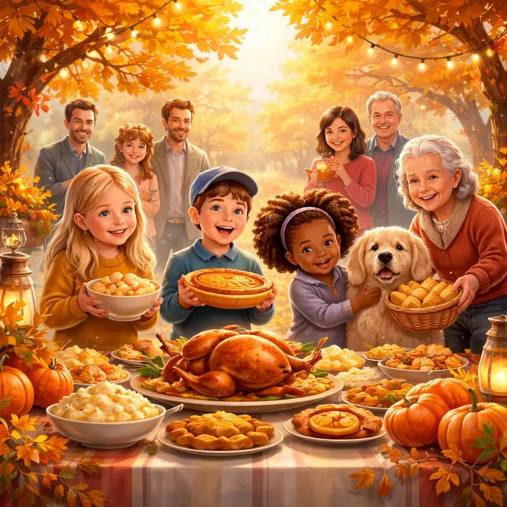 Why Does a Children's Story Thanksgiving Capture the Spirit of Gratitude So Warmly?