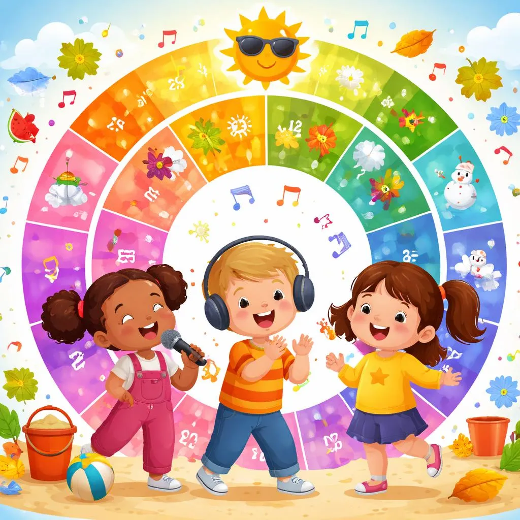 Mengapa Lagu 'Bulan-Bulan dalam Setahun untuk Anak-Anak' Membuat Konsep Waktu Belajar Menyenangkan?