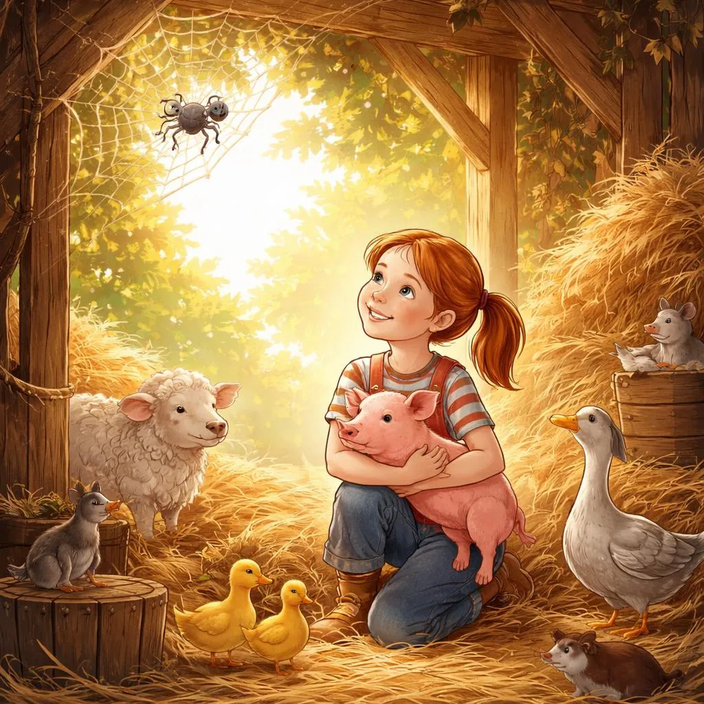 Warum Charlottes Web Kindergeschichte ein zeitloser Familienfavorit bleibt