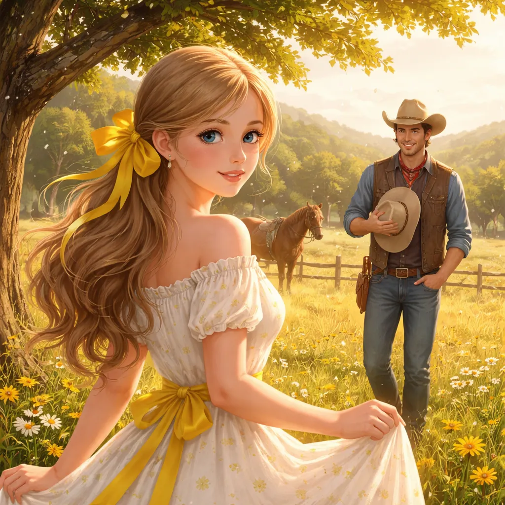 Why Does She Wear a Yellow Ribbon in the Song?