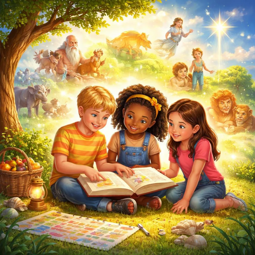 Why Does The Children's Bible in 365 Stories Offer a Year of Faithful Learning?